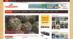 Desktop Screenshot of pescuit-sportiv.ro